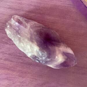 Dream Amethyst Rough Tumble Crystal - #1